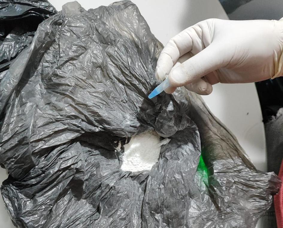 Cocaína incautada. Cocaína incautada.