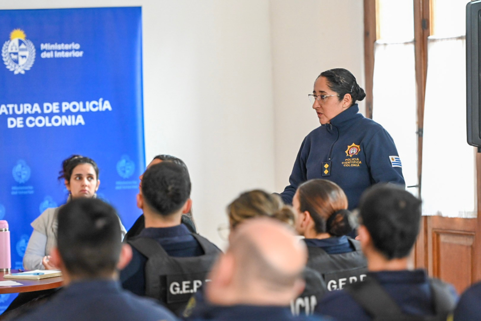 Funcionarios en capacitación