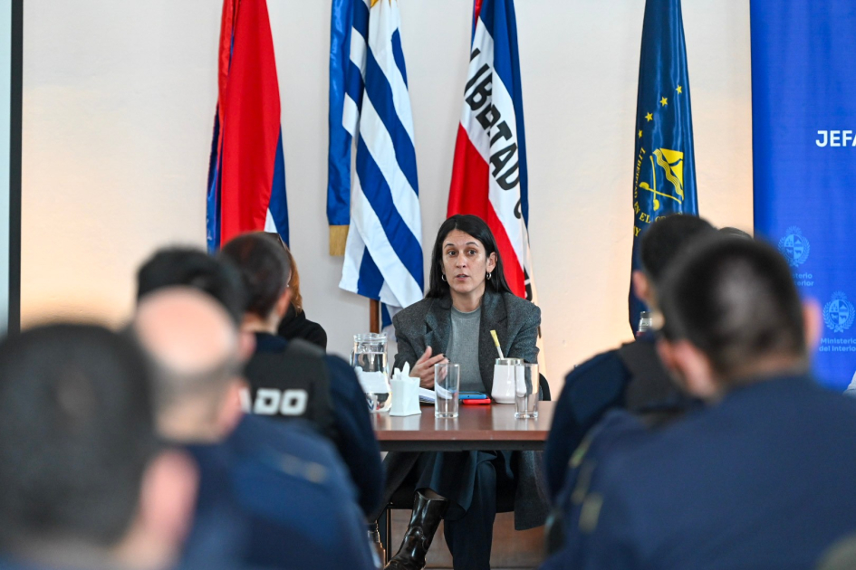 Policias en capacitación