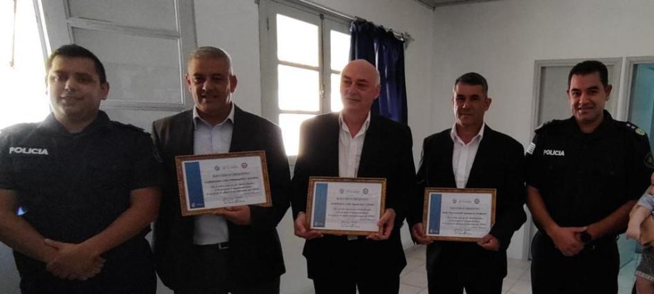 Asesoramiento técnico Policías Jefatura de Paysandú
