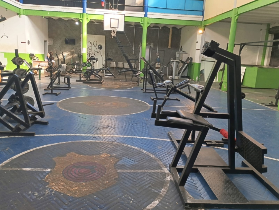 Aparatos gimnasio del GRT Aparatos anteriores a la inauguración del nuevo gimnasio del GRT