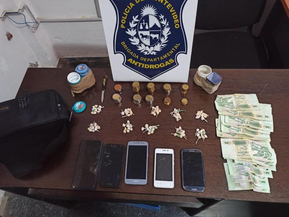 objetos incuatados en allanamientos