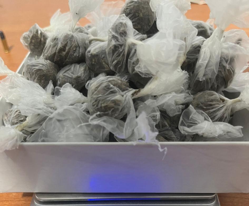 dosis de droga incautada dosis de droga incautada