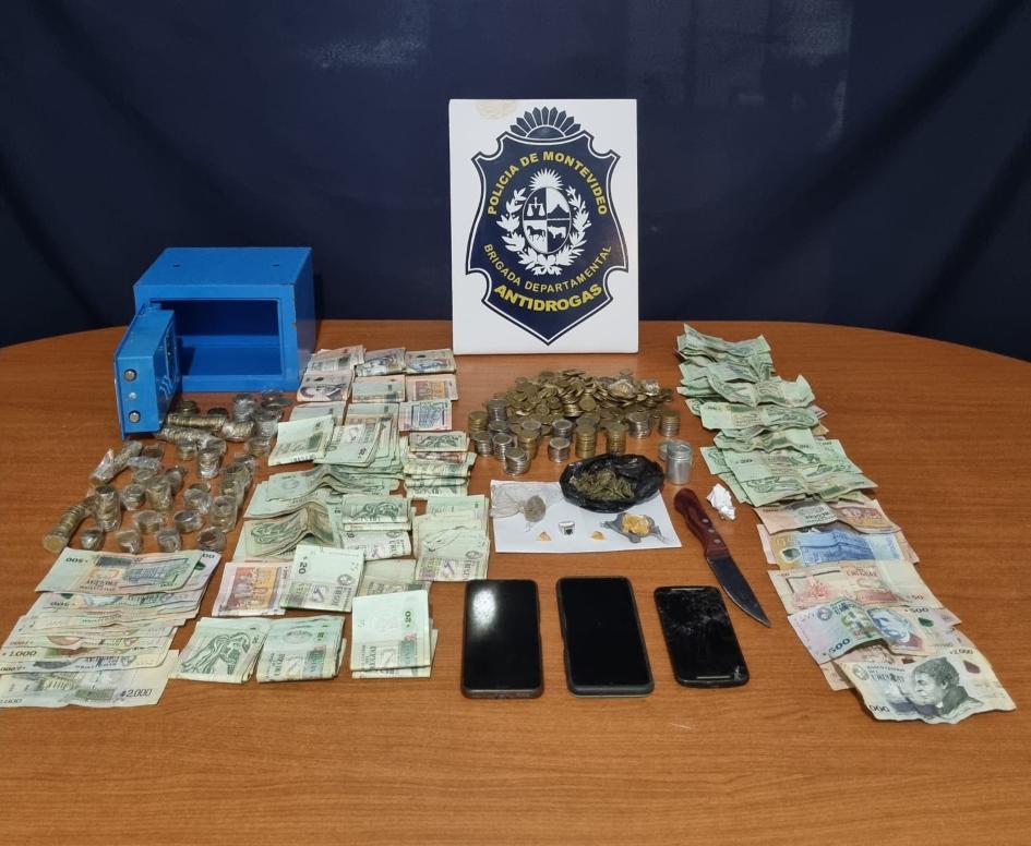 objetos incautados en los allanamientos