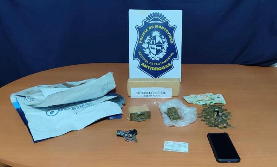 droga incuatada al pasajero