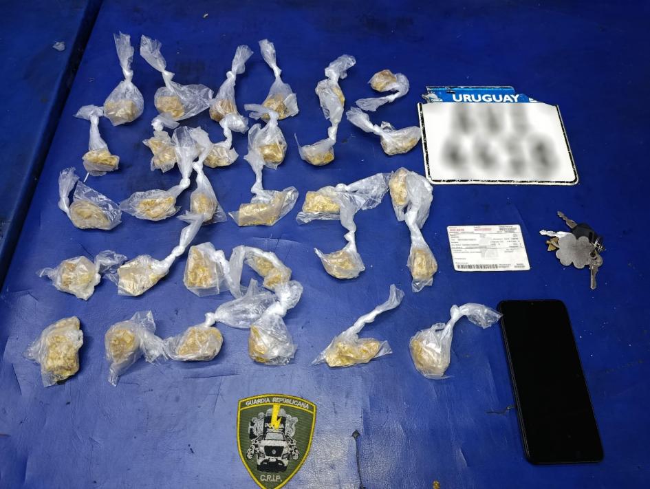 droga incautada en el procedimiento droga incautada en el procedimiento