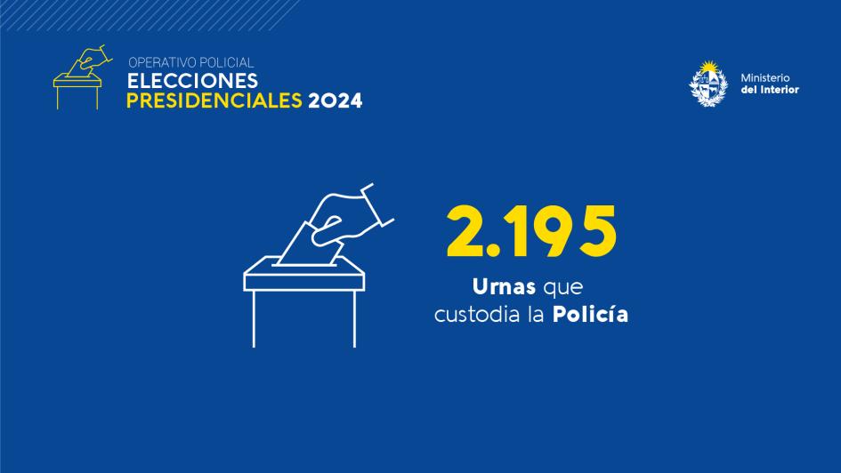 cantidad de circuitos custodiados por la policía