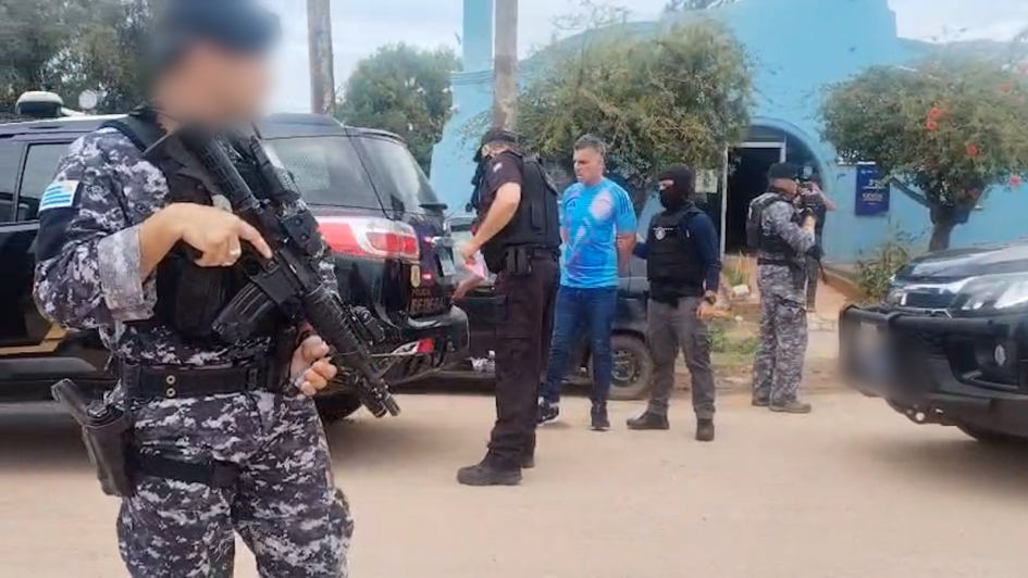 imagen de la extradición de ciudadano uruguayo requerido por Brasil