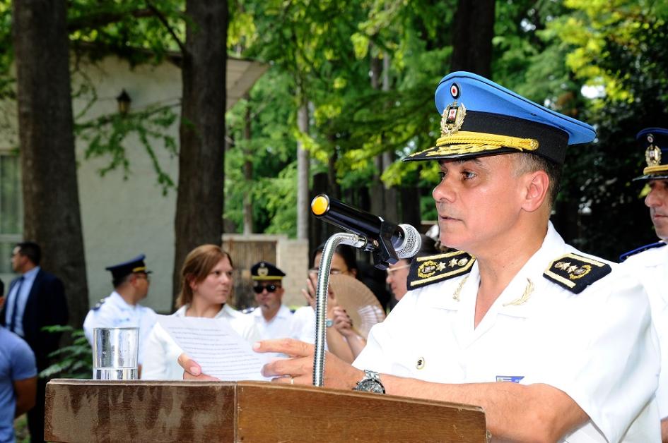 Ceremonia de egreso de la V Promoción de la Escuela de Policía de San José