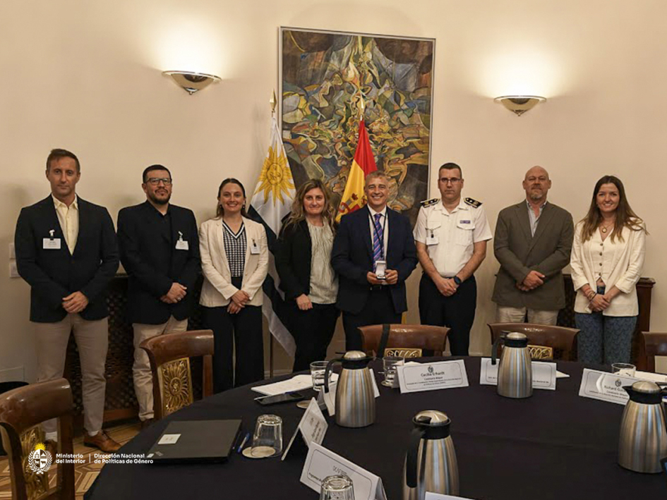 Visita al MI Madrid sobre sistema VioGén Visita al MI Madrid sobre sistema VioGén