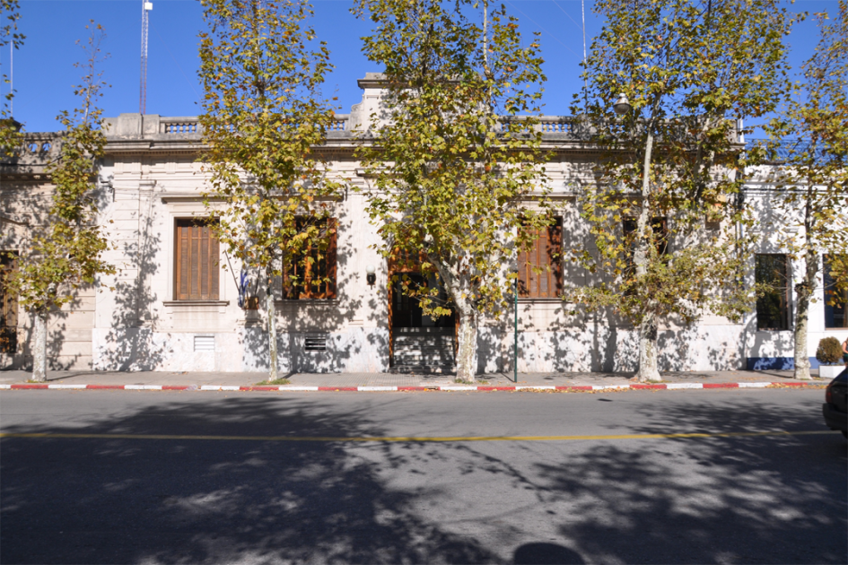 Fachada de la Jefatura de Policía de Colonia