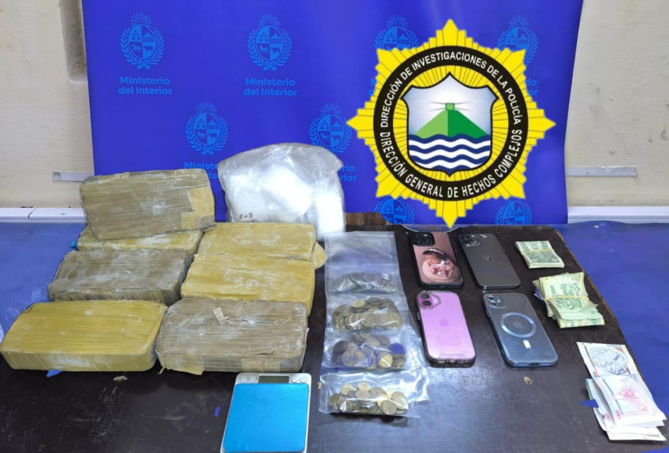  Incautan más de 7 kilos de pasta base en Haras del Lago