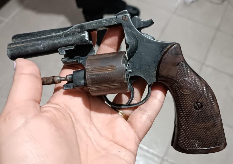 Arma incautada
