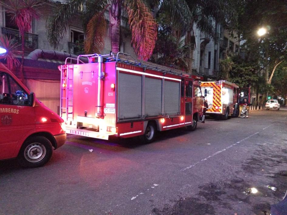 Incendio en restaurante Incendio en restaurante
