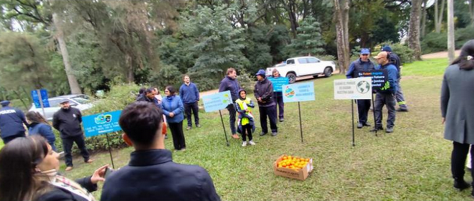 Empresa FRUTURA hizo entrega de naranjas Empresa FRUTURA hizo entrega de naranjas