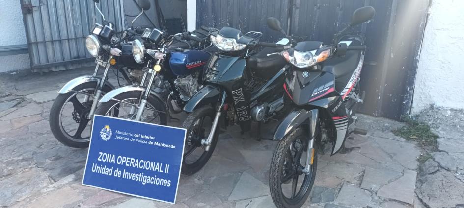 motos incautadas en los allanamientos motos incautadas en los allanamientos