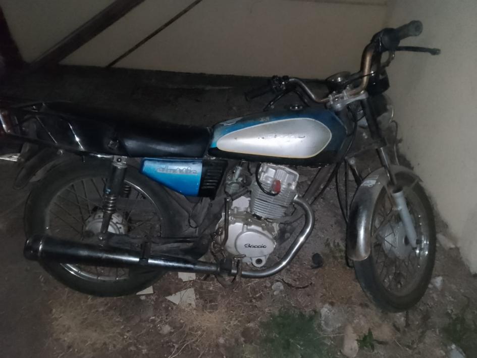 Moto incautada moto incautada