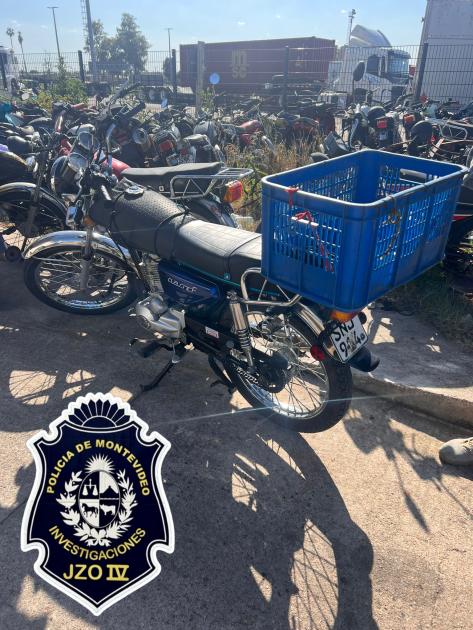 motocicleta robada