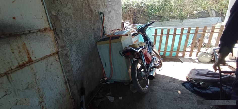 Moto incuatada Moto incautada