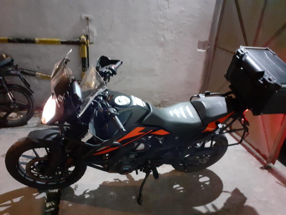 Recuperan moto robada Recuperan moto robada
