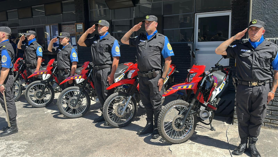 Formación con motos 