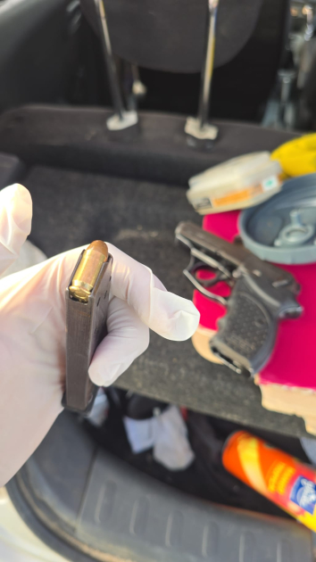 Municion de arma incautada