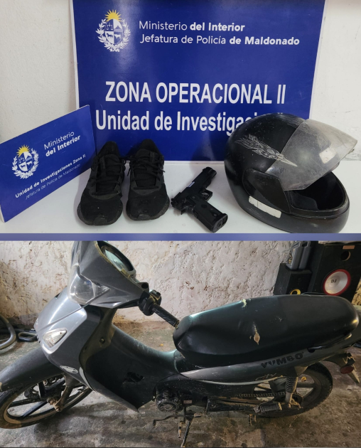 Objetos incautados