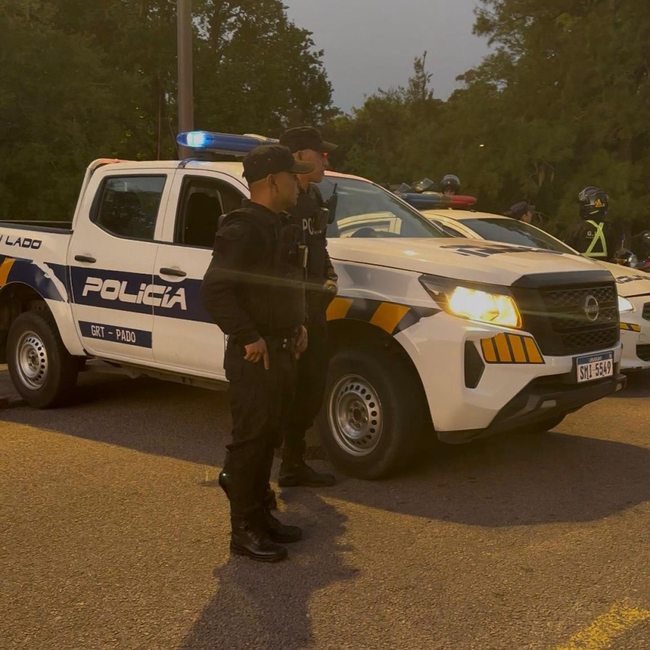 policías durante el operativo policías durante el operativo