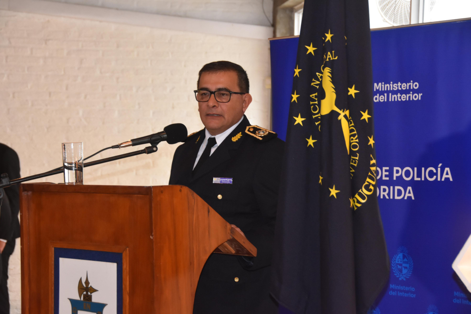 Oratoria del Sr. Jefe de Policía