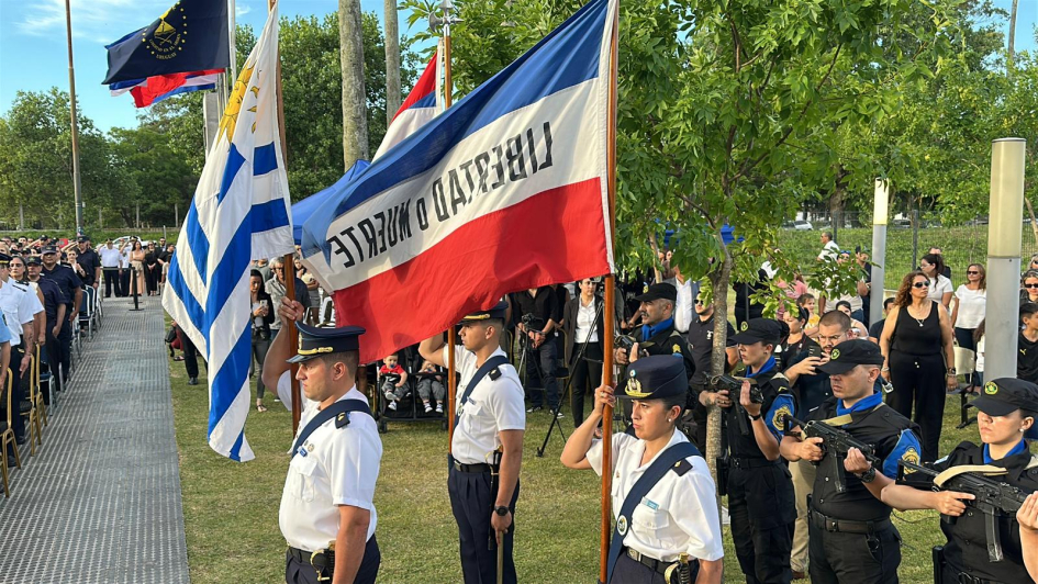 Los Pabellones lucen en preparación al comienzo del acto