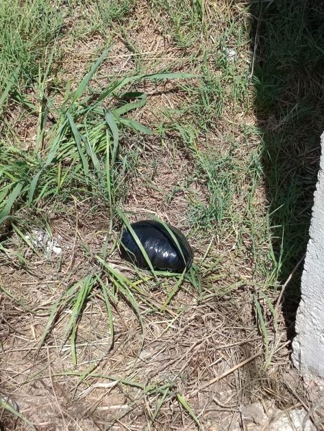 segundo paquete arrojado dentro del predio de la cárcel