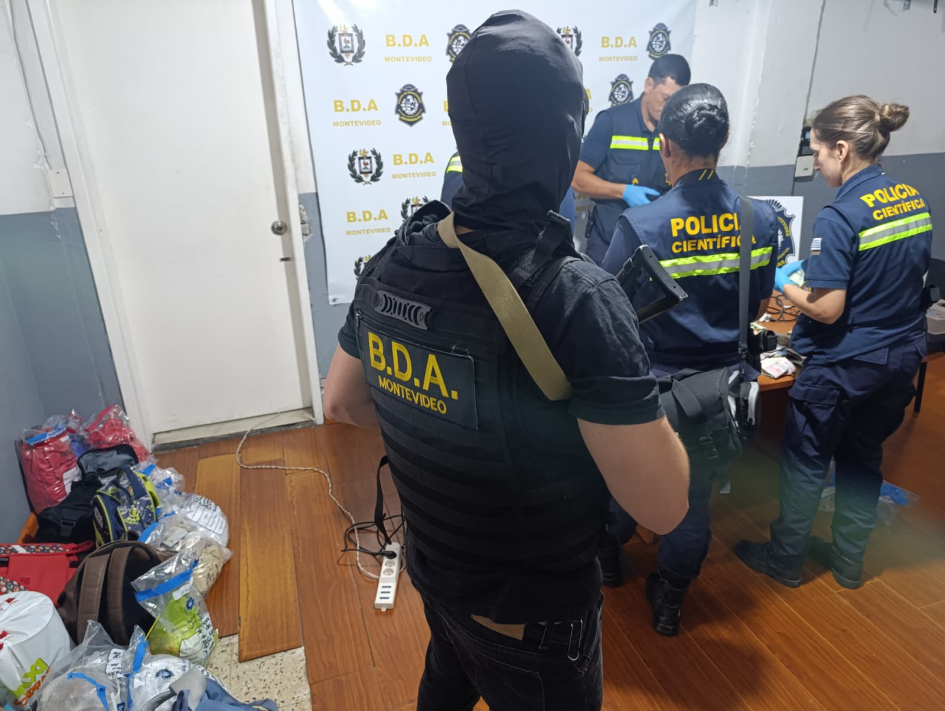 Custodia de efectos incautados mientras se desarrolla trabajo de campo