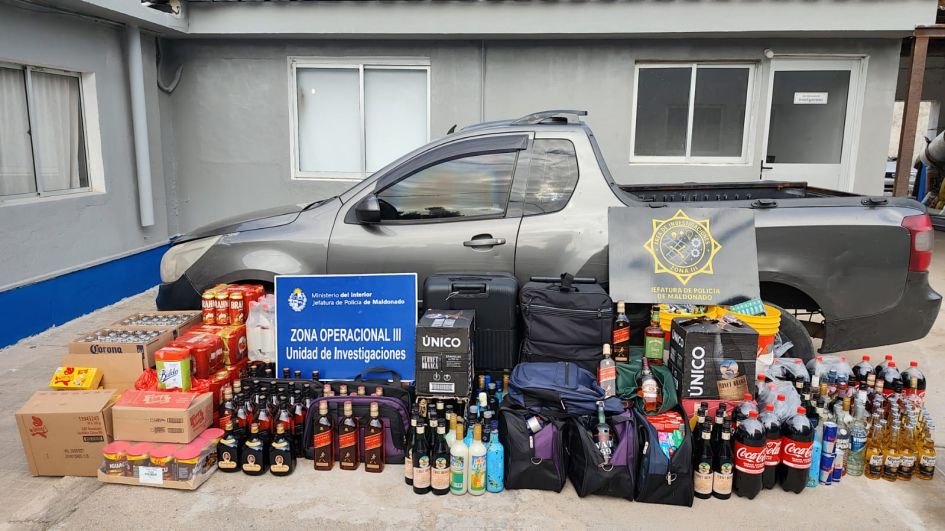 Efectos incautados en Operación Padrino Efectos incautados en Operación Padrino