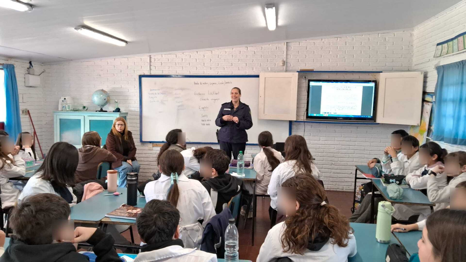 Charla para alumnos