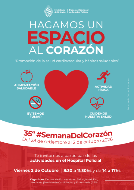 Afiche - Semana del corazón Afiche - Semana del corazón
