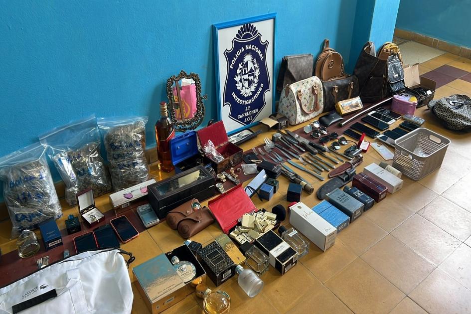 Objetos incautados1 Objetos incautados