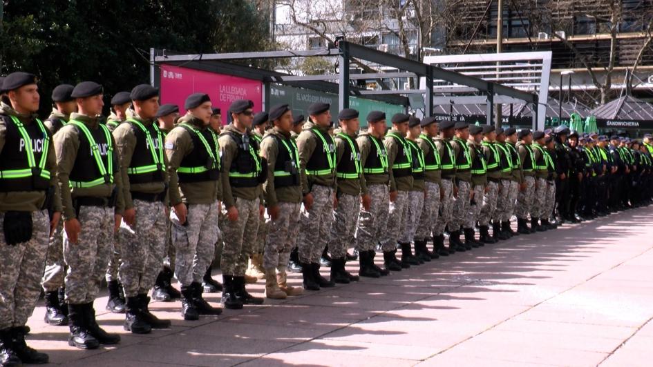 Policías formados Policías formados