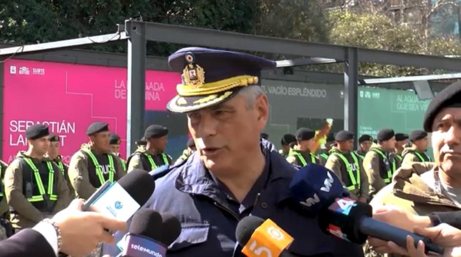 rueda de prensa Jefe de Policía rueda de prensa Jefe de Policía