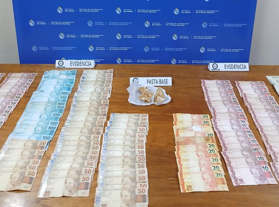 Objetos incautados del lado uruguayo. Objetos incautados del lado uruguayo.