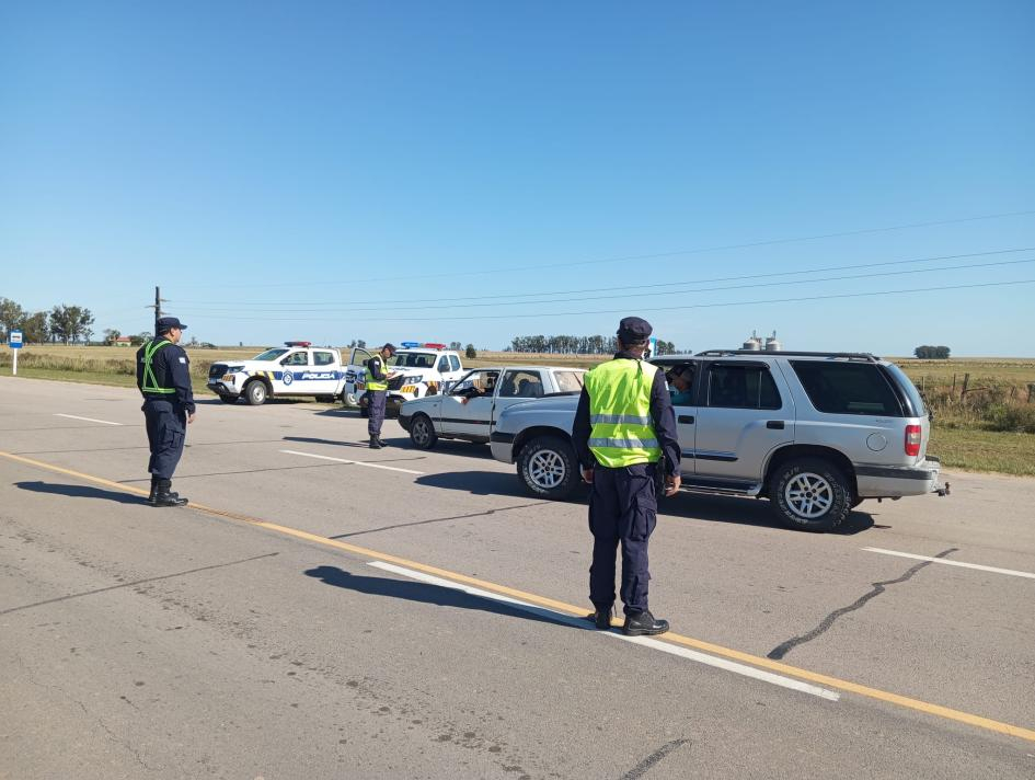 Operativos de prevención durante Semana de Turismo Controles en rutas