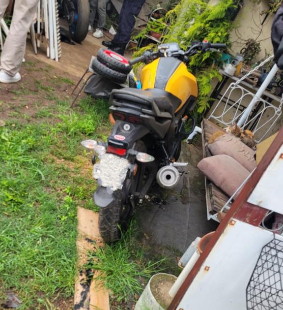 moto robada recuperada
