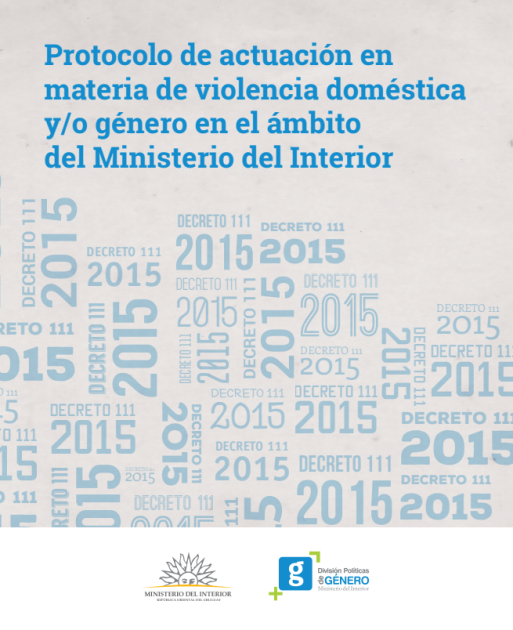 Protocolo de actuación en materia de violencia doméstica y/o género en el ámbito del MI