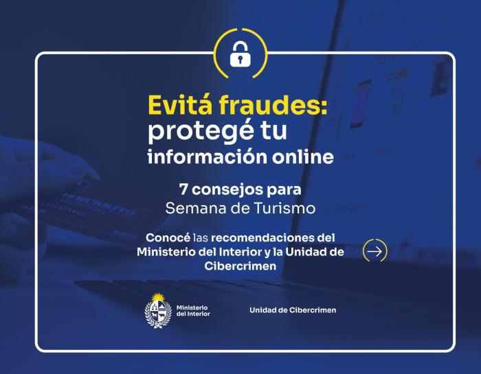 Consejos para evitar fraudes.