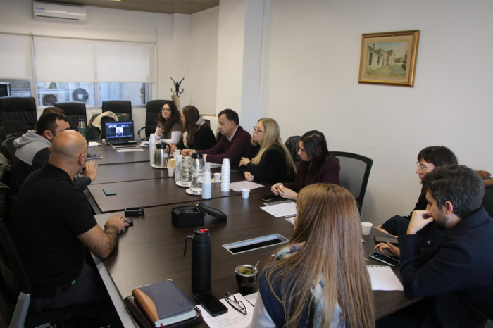 Reunión entre la Dinama y el Poder Judicial