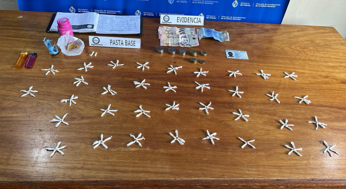 objetos incuatados en el allanamiento