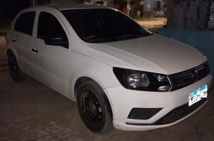 auto incautado.