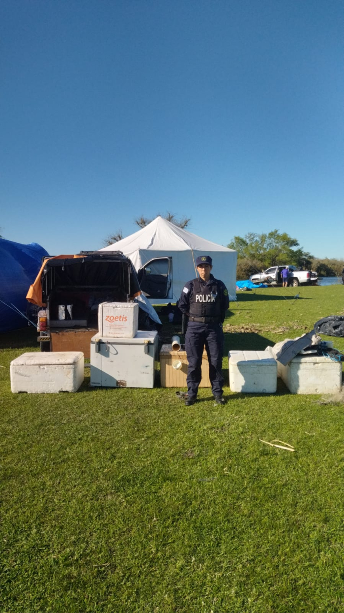 Imagen del campamento.