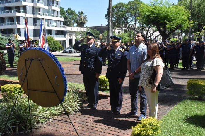 Acto de homenaje por el “Día del Policía Caído en Cumplimiento del Deber”