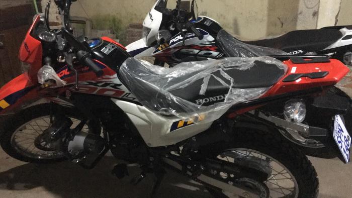 motos Hondas modelo XR de 190 cc