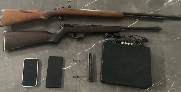 objetos incautados en los allanamientos